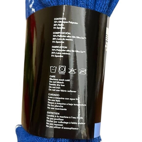 Harley-Davidson Black and Blue Sock Bundle, Size L, NWT Made in USA - Picture 4 of 6